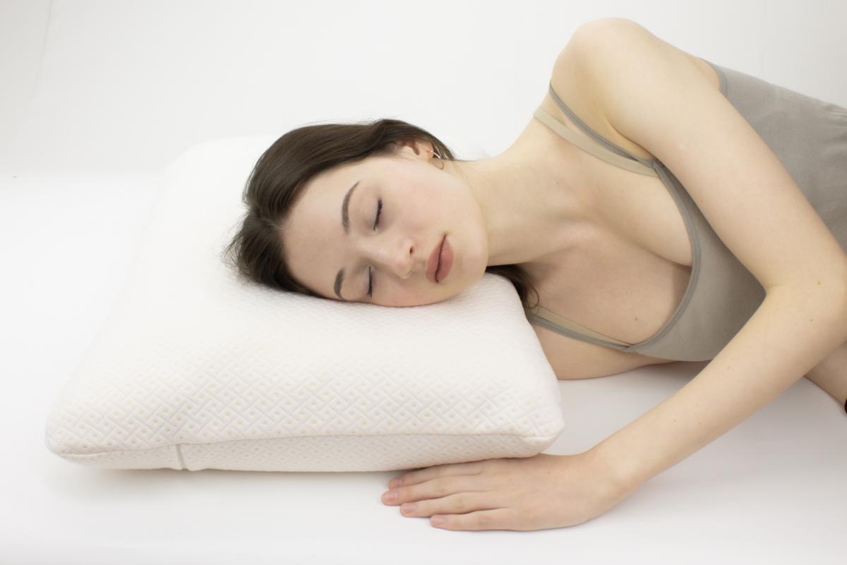 Подушка ортопедическая с эффектом памяти Идеальная Технологии здоровья  НТ-ПС-08